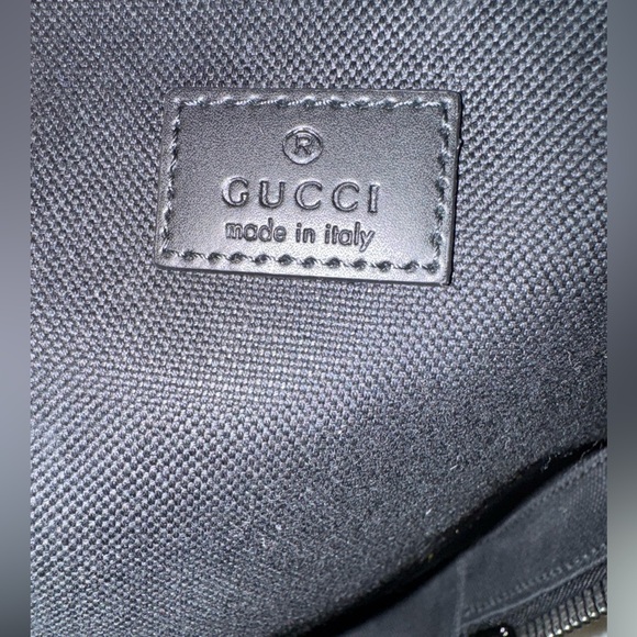 Gucci Sling-Back Bag in black GG Supreme - Picture 6 of 10